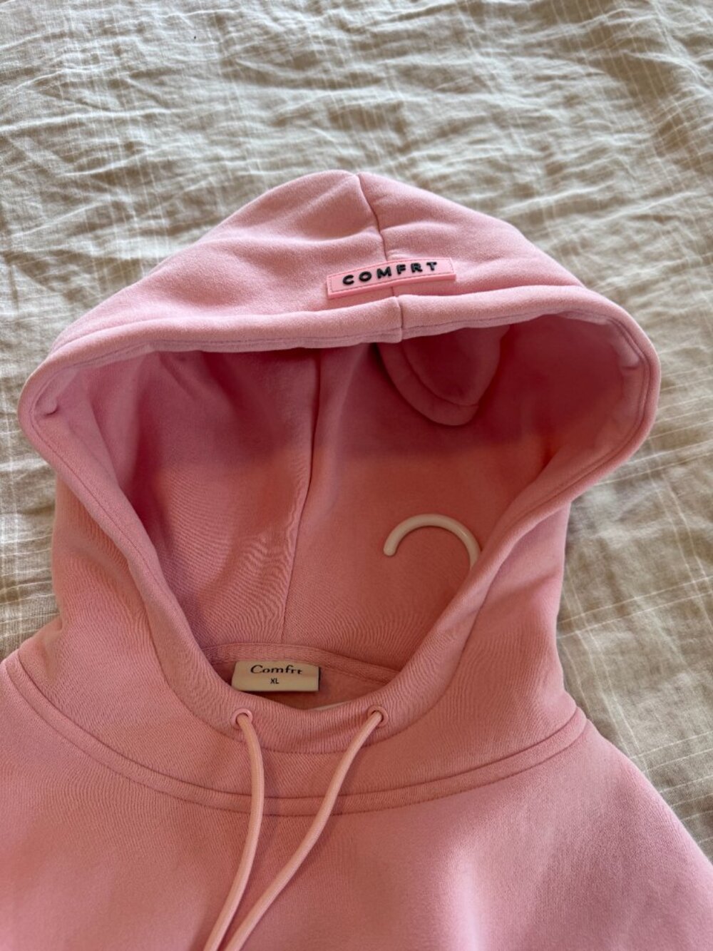 Comfrt Airplane Mode Travel Hoodie Pink - Picture 7 of 16